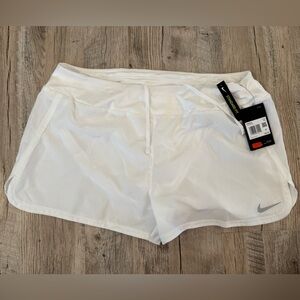 NWT! Nike Dri-FIT White Performance Shorts